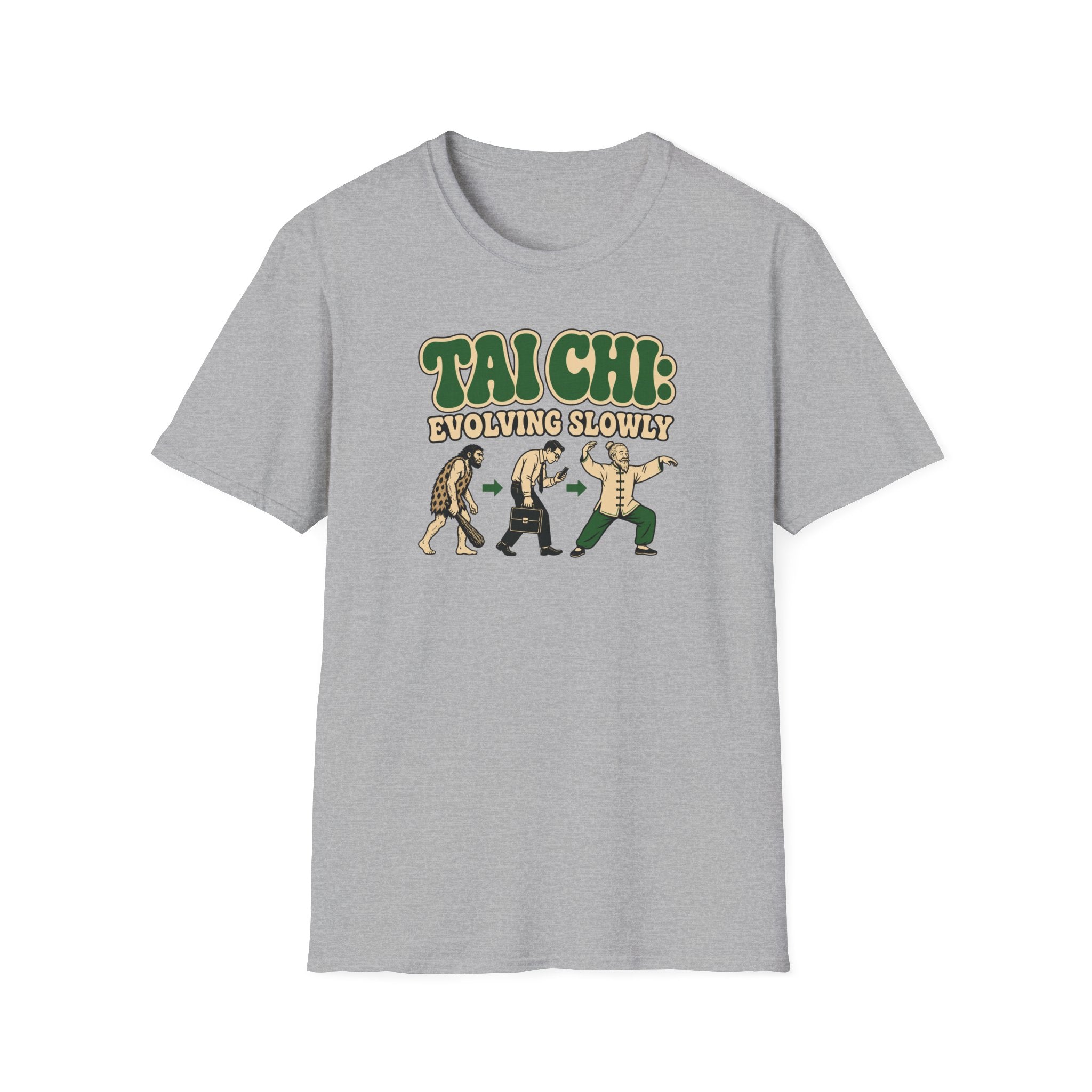 Tai Chi Evolving Slowly T-Shirt