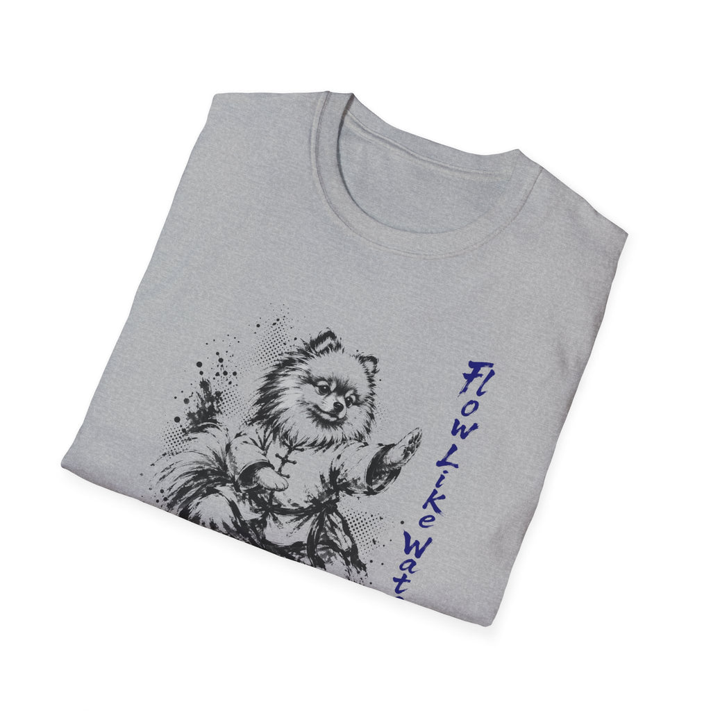 Flow Like Water Dog T-Shirt