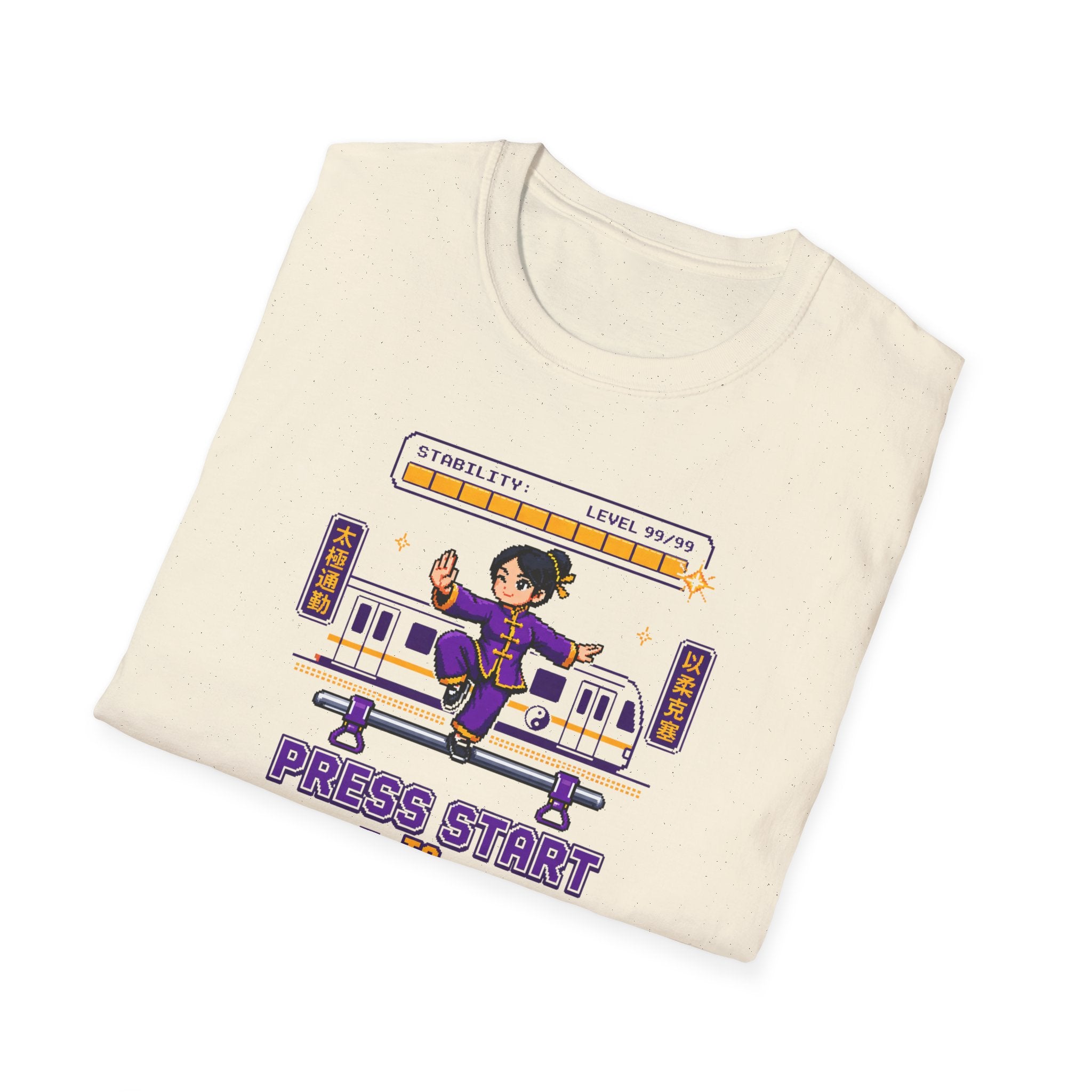 Press Start Tai Chi Commute T-Shirt