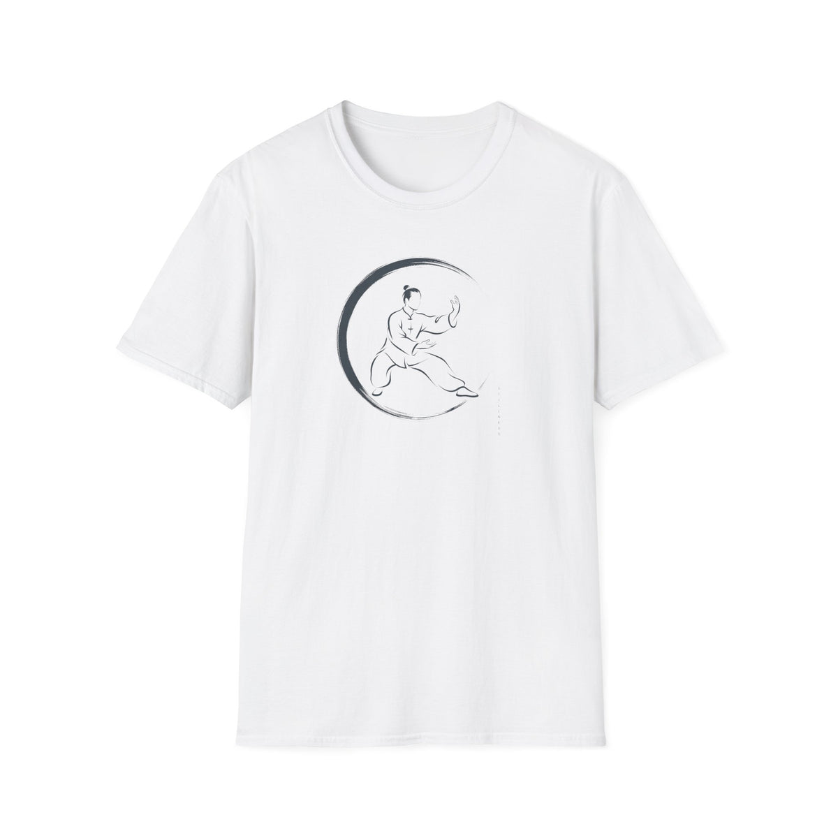 Tai Chi Practitioner Circle T-Shirt