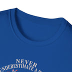 Never Underestimate Woman T-Shirt