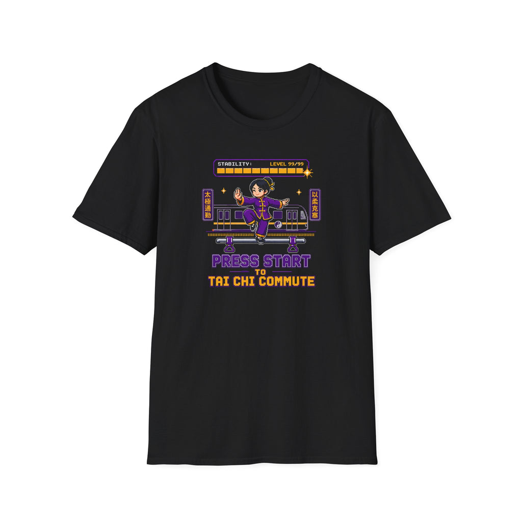 Press Start Tai Chi Commute T-Shirt