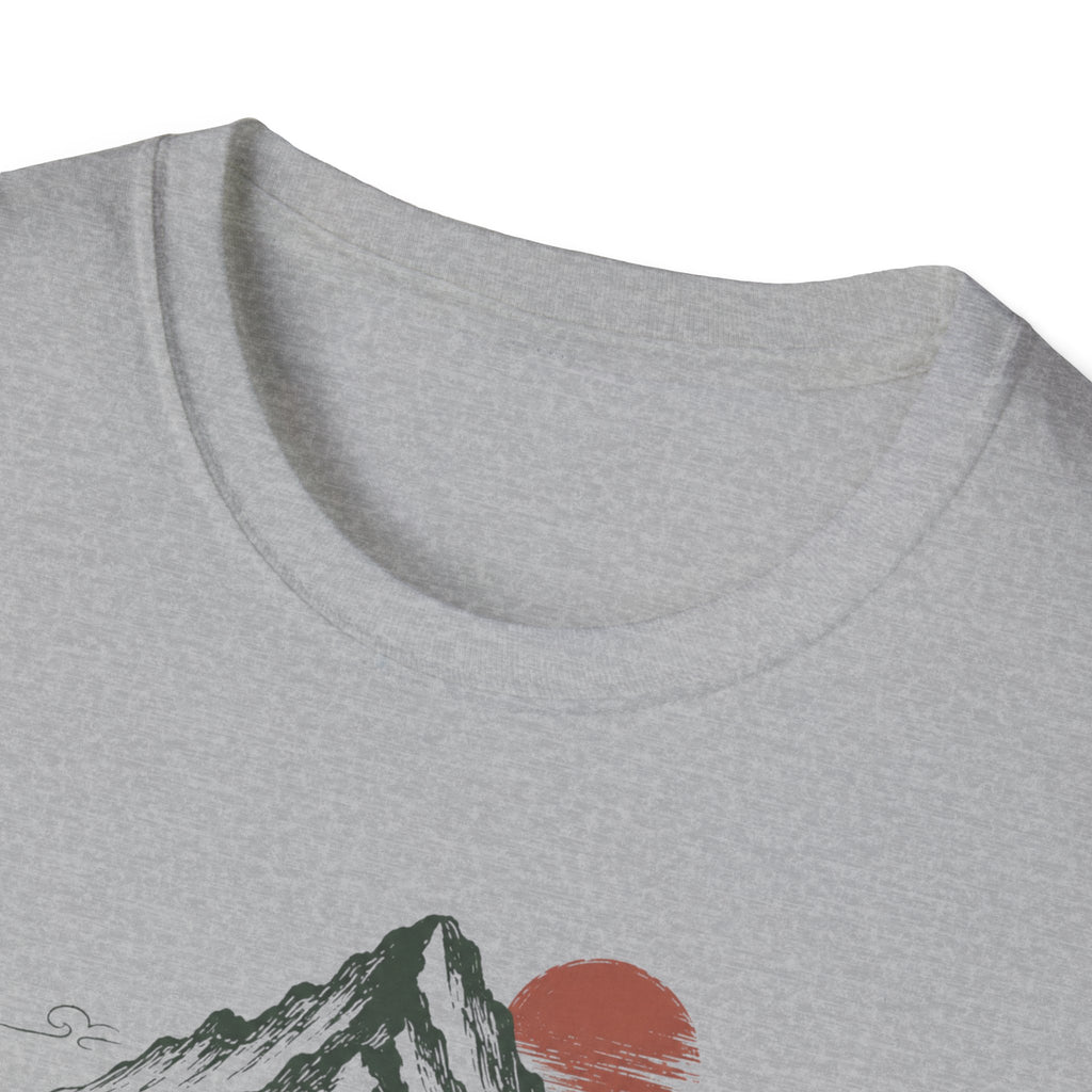 The Mountain Never Rushes T-Shirt